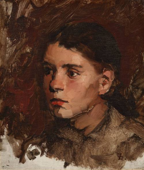 Head of a Young Girl