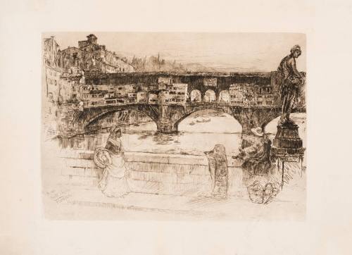 Ponte Vecchio, Florence (First Plate)