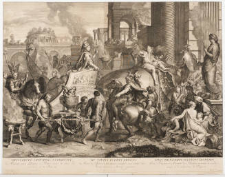 Alexander Enters Babylon in Triumph