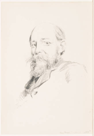 Mr. Freer? (recto), Woman with Arms Outstretched (verso)