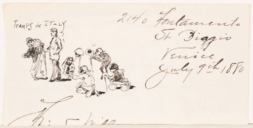Tramps in Italy (Letter Fragment [July 9, 1889])