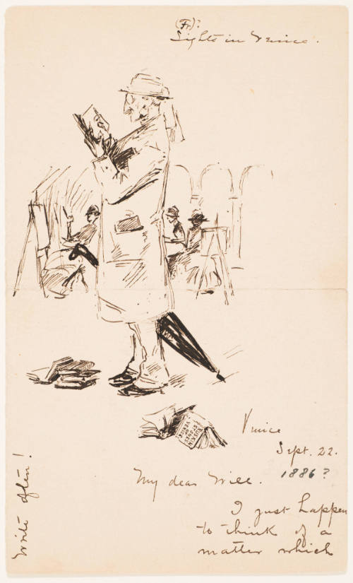 Sights in Venice (Letter Fragment)