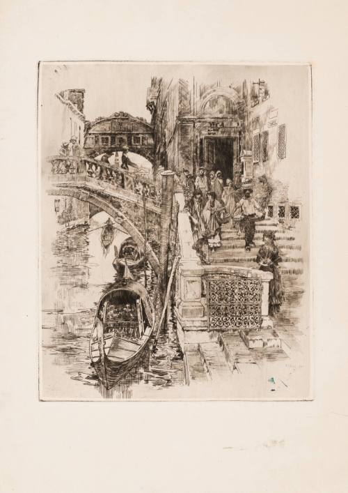 The Bridge of Sighs (Second Plate)