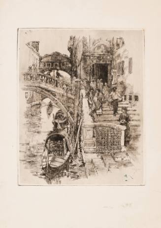 The Bridge of Sighs (Second Plate)