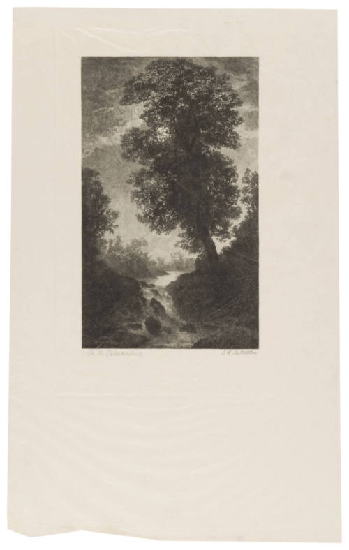 Waterfall by Moonlight