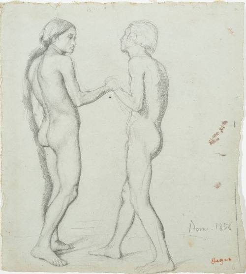 Study for "Dante and Virgil"
