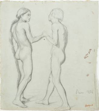 Study for "Dante and Virgil"
