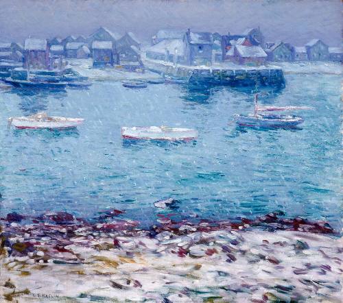 Winter in Harbor