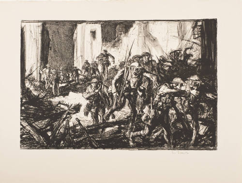 Canadians Entering Cambrai