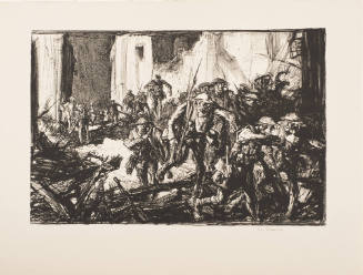 Canadians Entering Cambrai