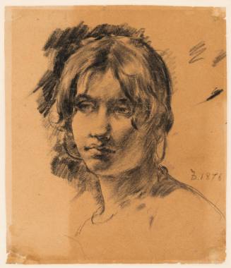 Head of a Young Girl, Front View