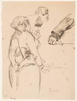 Study of Two Women Standing