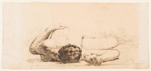 Study of Nude Figure of a Man