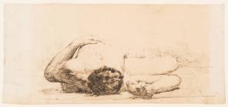 Study of Nude Figure of a Man