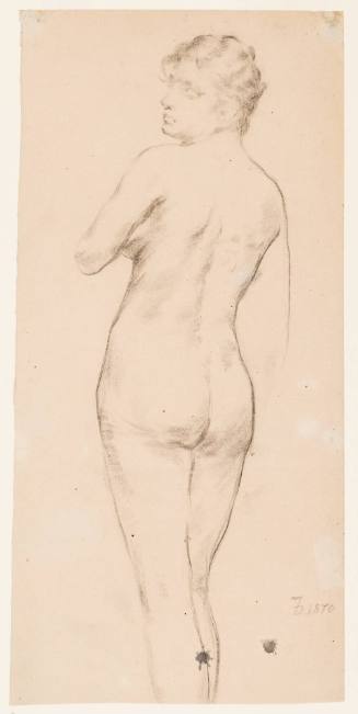 Study of Nude Figure, Standing