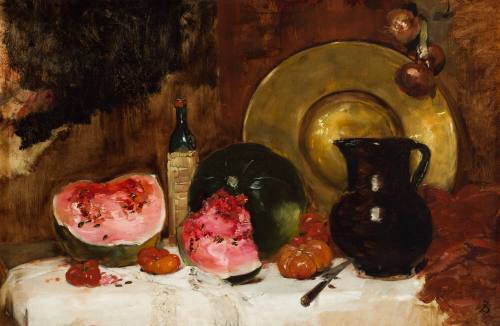 Still Life with Watermelon