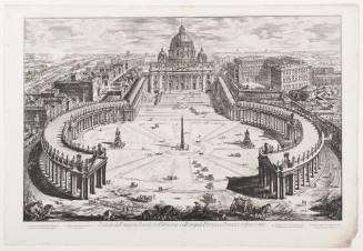 Vatical Basilica with Its Spacious Portico and Adjacent Piazza
