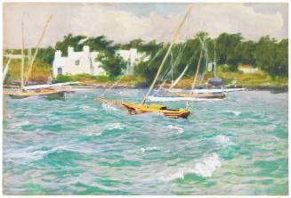 Windy Day, Bermuda Bay (possibly Scene in Bermuda or Bermuda Coast)