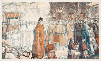 La Procession de la Fete Dieu a Nantes
