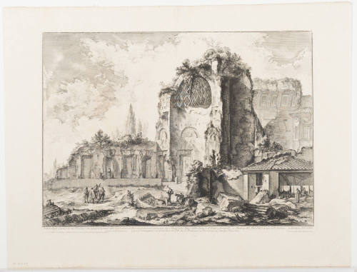 Ruins of Two Dining Rooms Belonging to the House of Nero