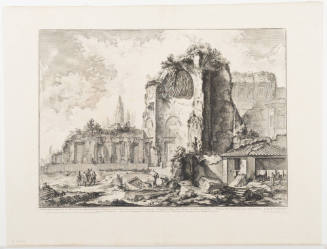 Ruins of Two Dining Rooms Belonging to the House of Nero
