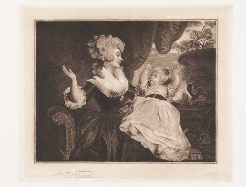 The Duchess of Devonshire and Her Baby