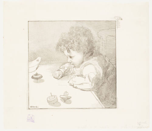 The Child with the Top [L'Enfant à la Toupie]