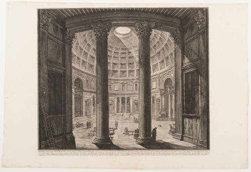 Interior View of the Pantheon