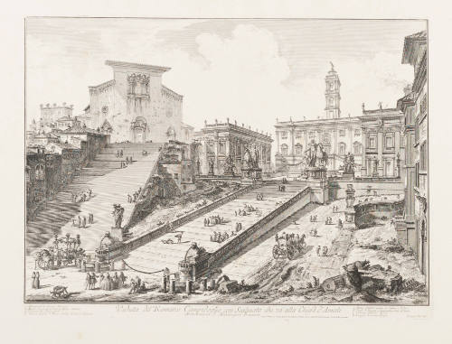 The Capitol and the Steps of S. Maria in Aracoeli