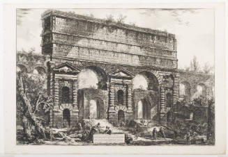 The Porta Maggiore, Orginally an Archway of the Aqua Claudia and the Anio Novus