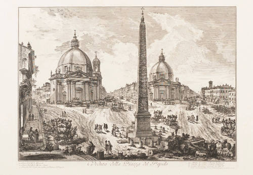 View of the Piazza Del Popolo