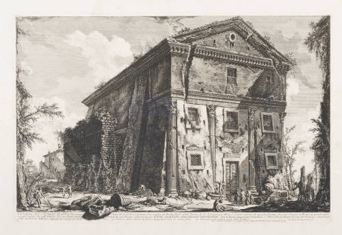 The So-Called Temple of Bacchus Now the Church of S. Urban