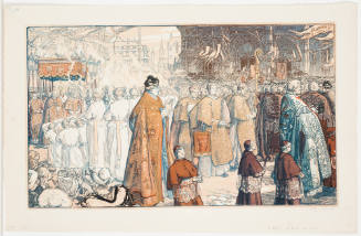 La Procession de la Fete Dieu a Nantes