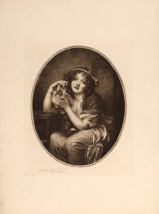 Girl with Doves or Sympathy