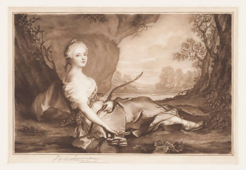 Adelaide as Diana