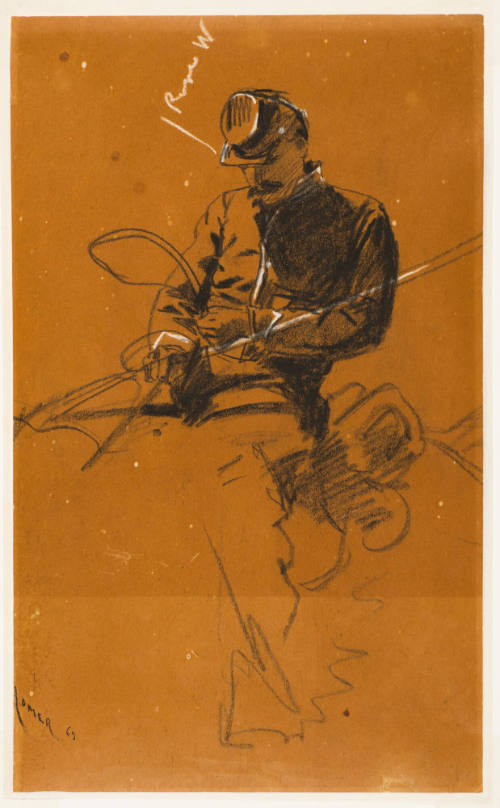 Sketch of Union Cavalryman
