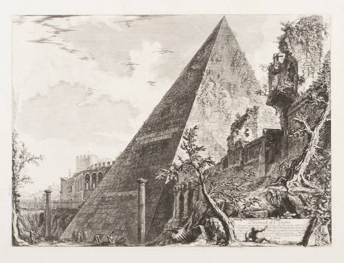 The Pyarmid of Caius Cestius