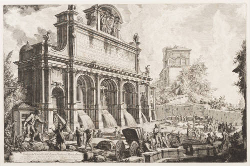 The Fontana Dell'Acqua Paola