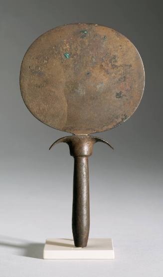 Mirror with Papyriform Handle