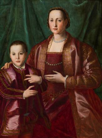 Portrait of Eleonora of Toledo and Her Son, Francesco de'Medici