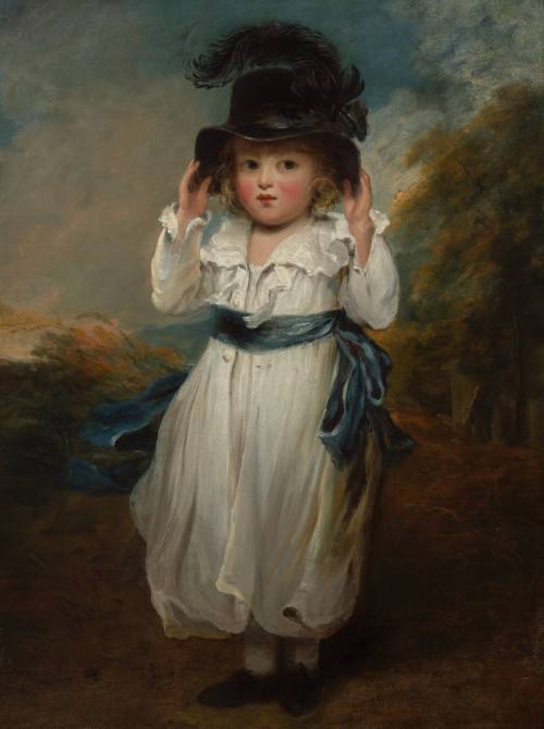 The Honorable Augusta Herbert as a Child