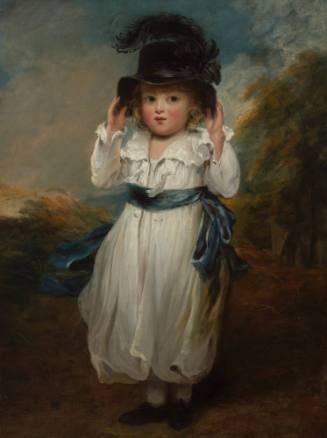 The Honorable Augusta Herbert as a Child