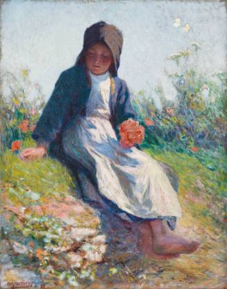 Young Breton Girl--Study (Sunshine)