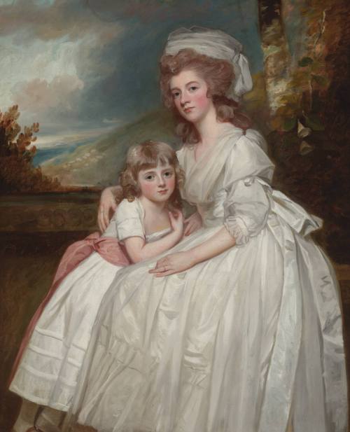 Mrs. Richard Pryce Corbet and Her Daughter Mary