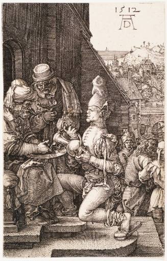 Pilate Washing His Hands from Engraved passion