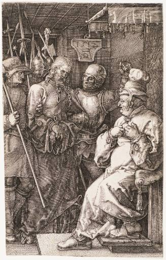Christ Before Caiaphas from Engraved Passion