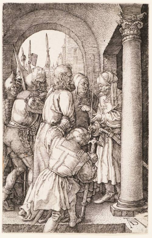 Christ before Pilate from Engraved Passion