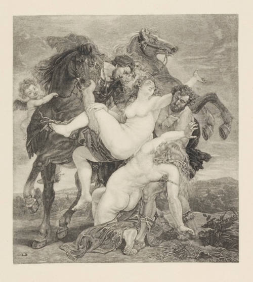 Rape of the Daughters of Leukipppos by Castor and Pollux