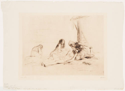 Pieta (first plate)