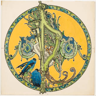 Blue Birds and Musical Instruments